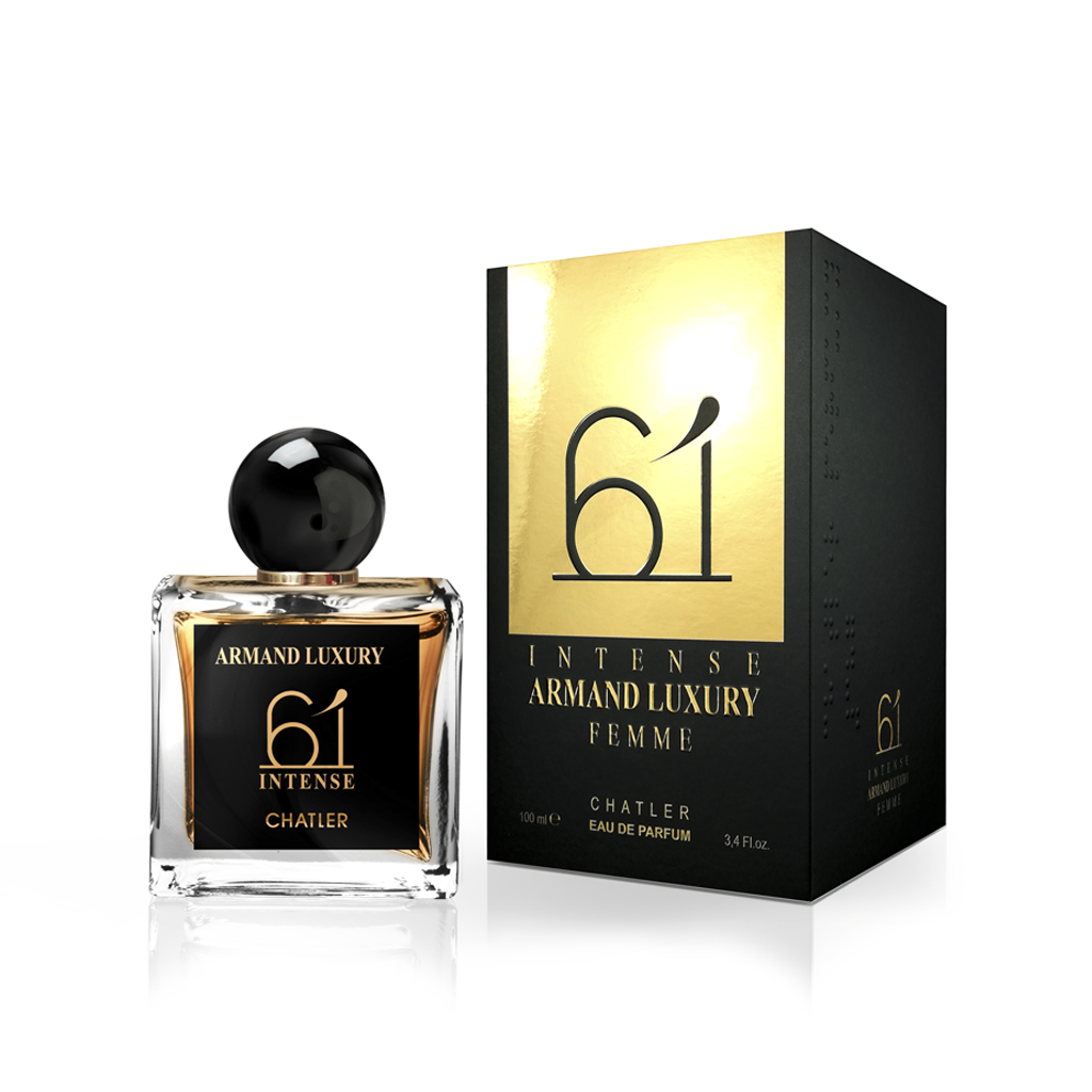 CHATLER Armand Luxury 61 Intense Pour Femme Eau De Parfum 100ml